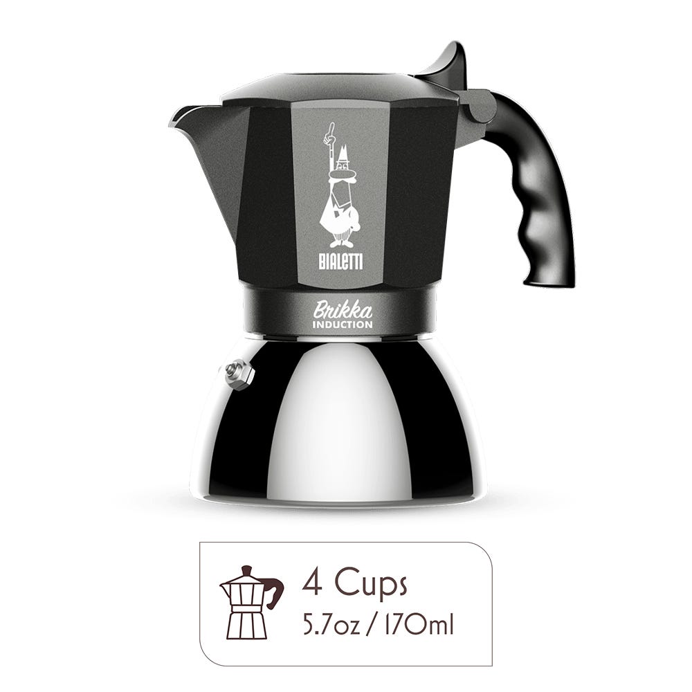 Bialetti Brikka Induction 4-Cup