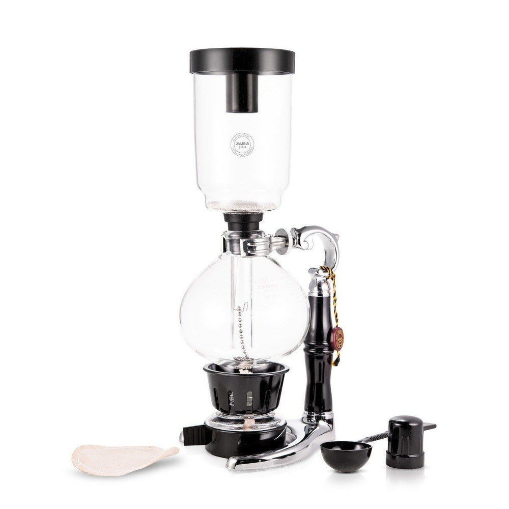 Yama 5 Cup Tabletop Siphon with Alcohol Burner